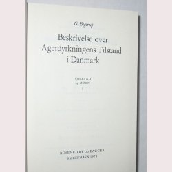 Agerdyrkningens tilstand i Danmark