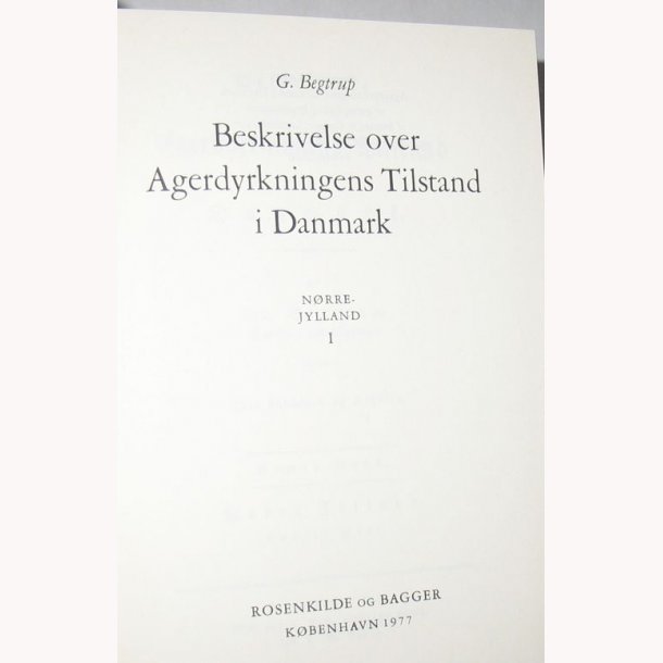 Agerdyrkningens tilstand i Danmark