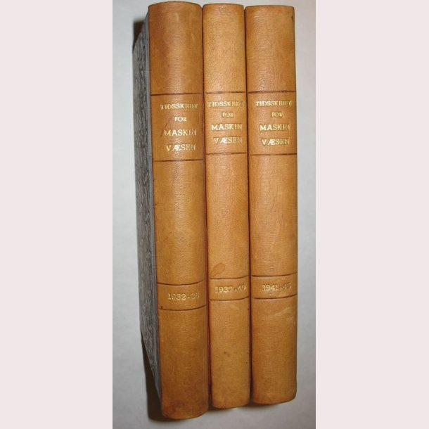 Tidsskrift for maskinvsen 1932-1945