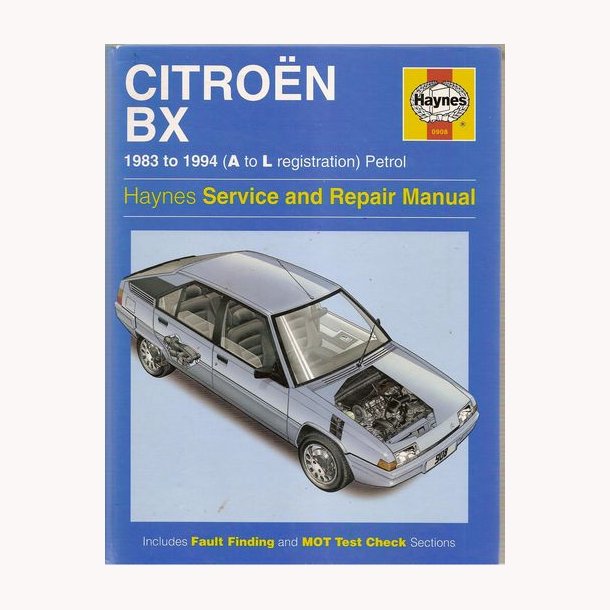 Citro&euml;n BX 1983 to 1994