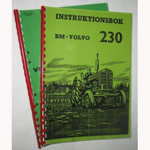 Instruktionsbok og Verkstadshandbok BM/Volvo 230