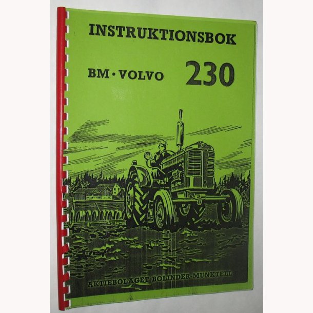Instruktionsbok og Verkstadshandbok BM/Volvo 230