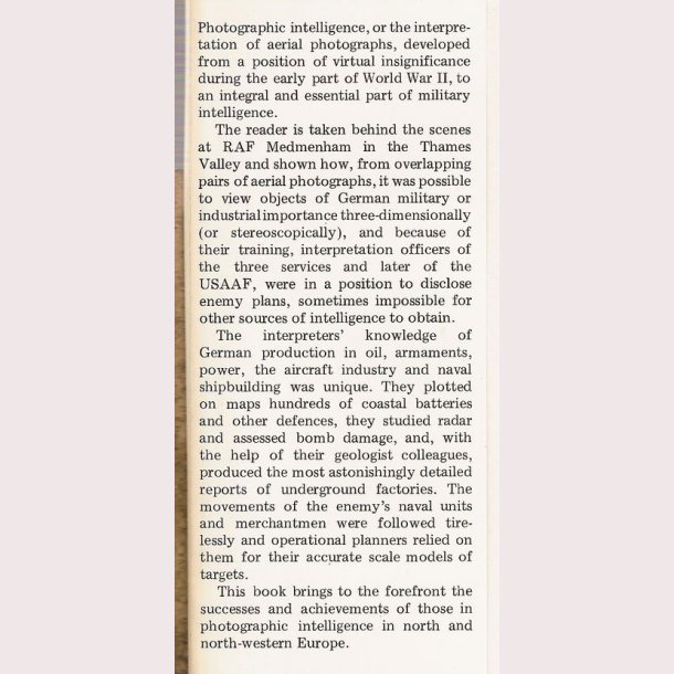 The Eye of Intelligence