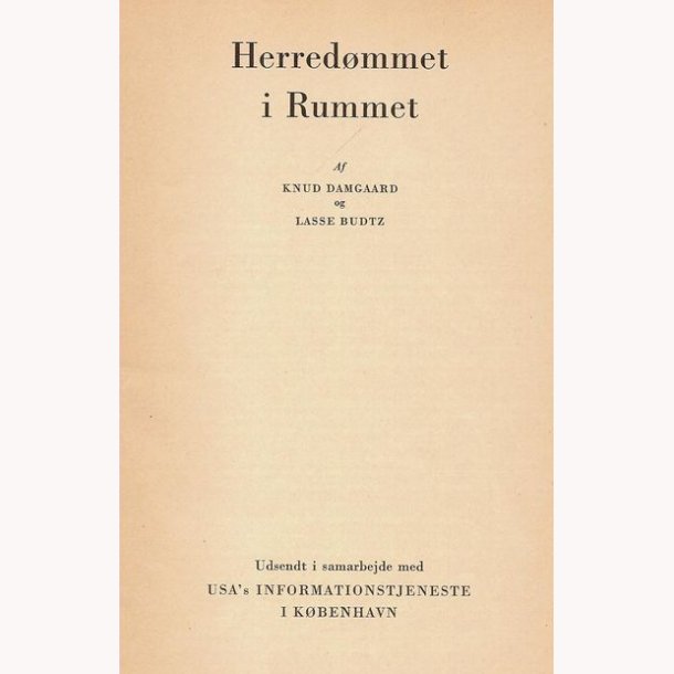 Herredmmet i rummet