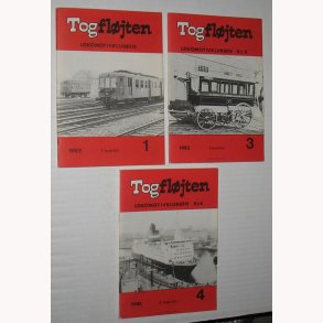 Togfljten - rgang 1985 - 1 3 og 4