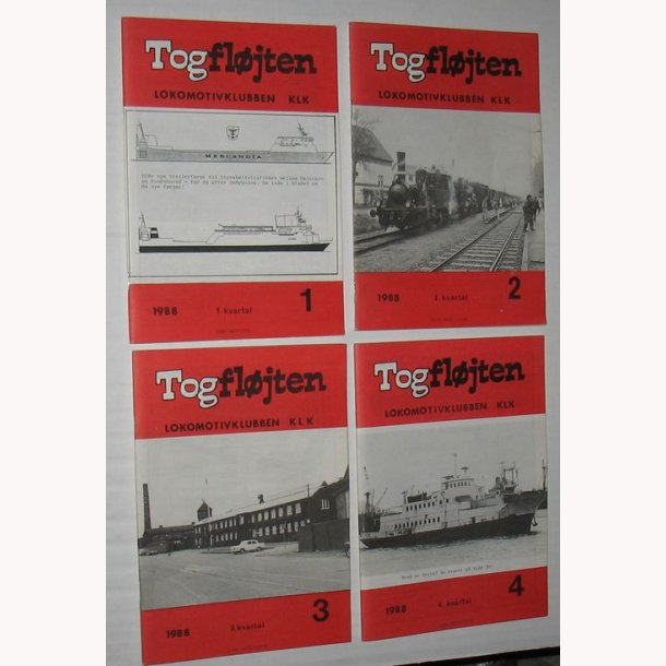 Togfljten - rgang 1988 - 1-4
