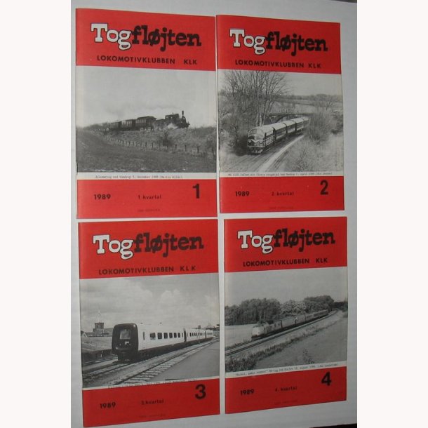 Togfljten - rgang 1989 - 1-4