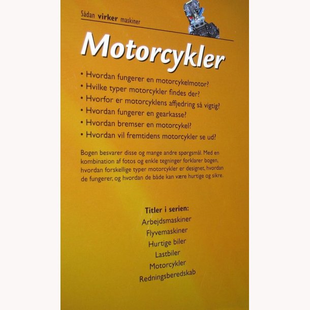 Motorcykler - Sdan virker maskiner