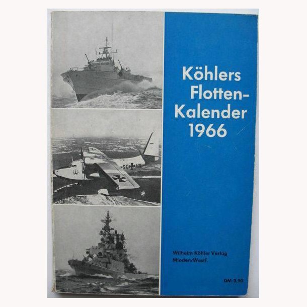 K&ouml;hlers Flotten-Kalender 1966
