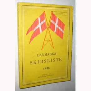 Danmarks skibsliste 1978