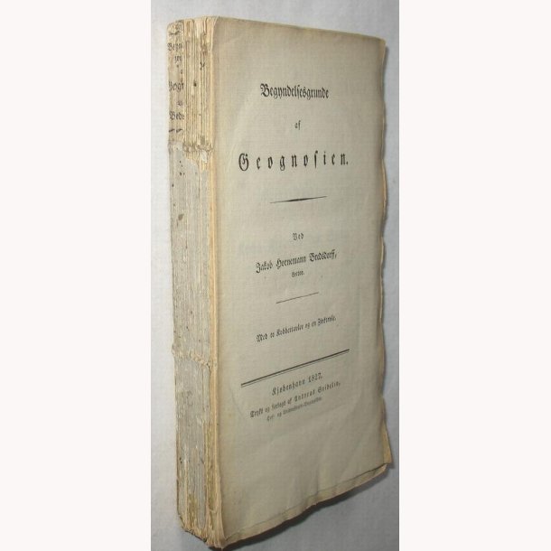 Begyndelsesgrunde af Geognosien