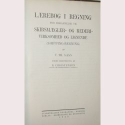 Lrebog i Shipping-regning