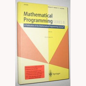 Mathematical Programming, Series B