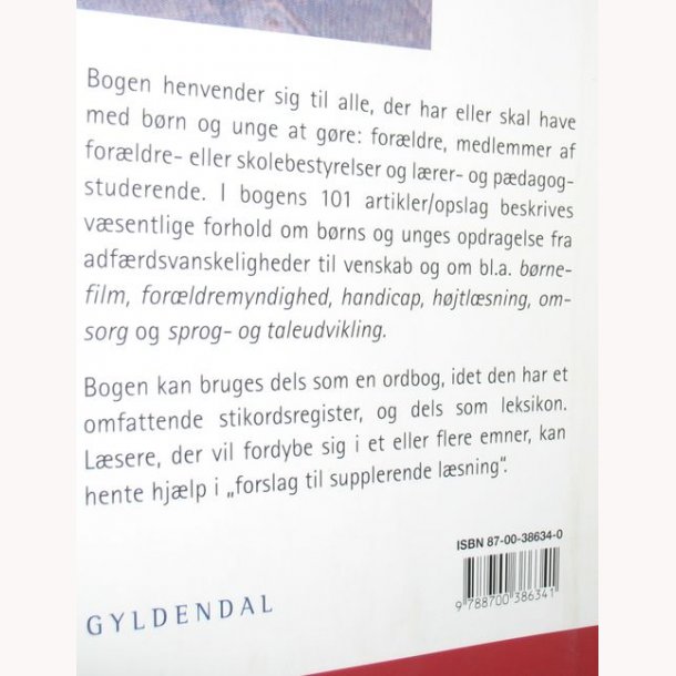 Opslagsbog om opdragelse