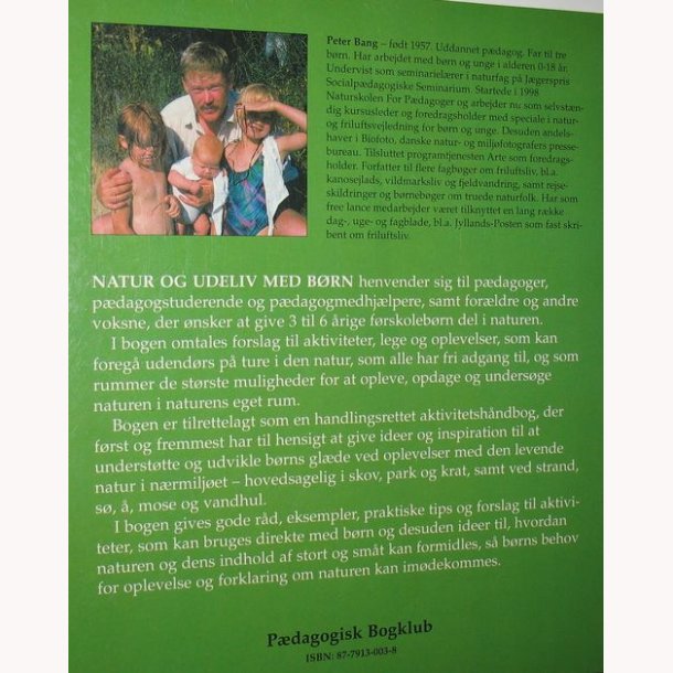 Natur og udeliv med b�rn: Peter Bang