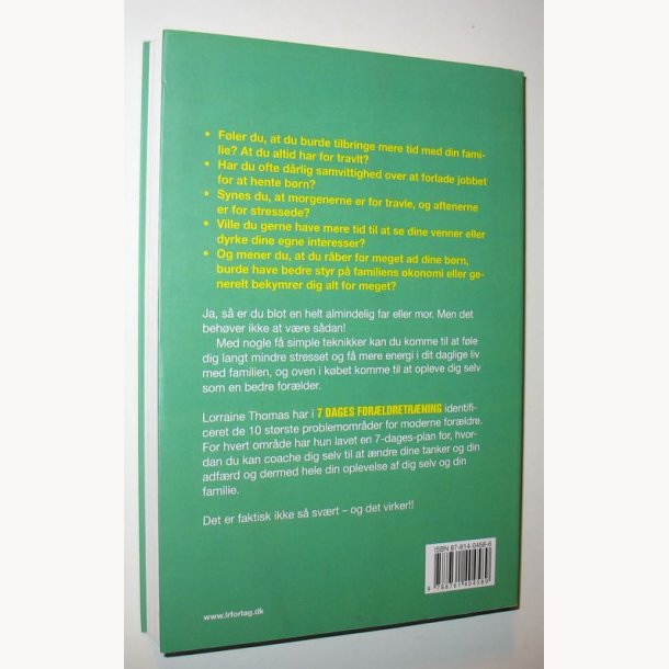 7 dages forldretrning: Lorraine Thomas 