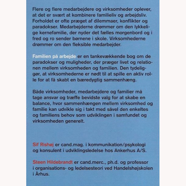 Familien p arbejde