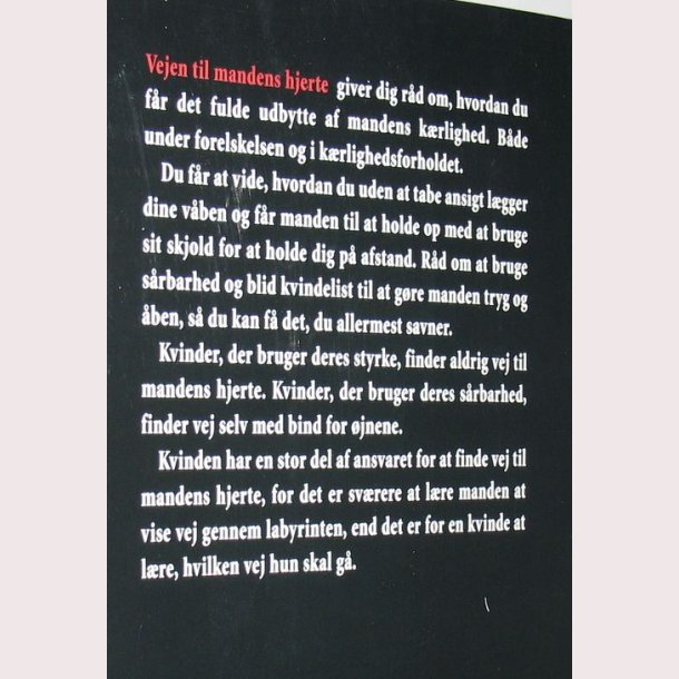 Vejen til mandens hjerte