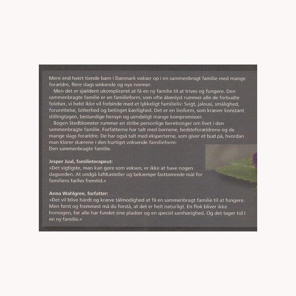 Stedblomster - om livet i den sammenbragte familie