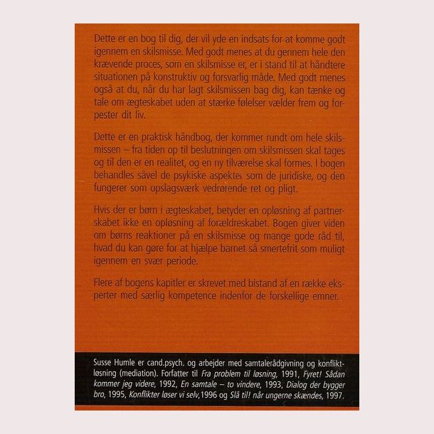 Skilles uden skrammer