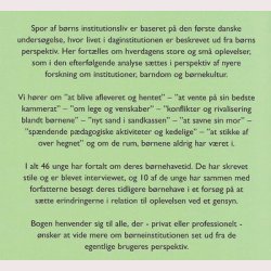 Spor af brns institutionsliv