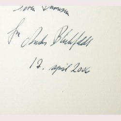 Giften i blodet - signeret