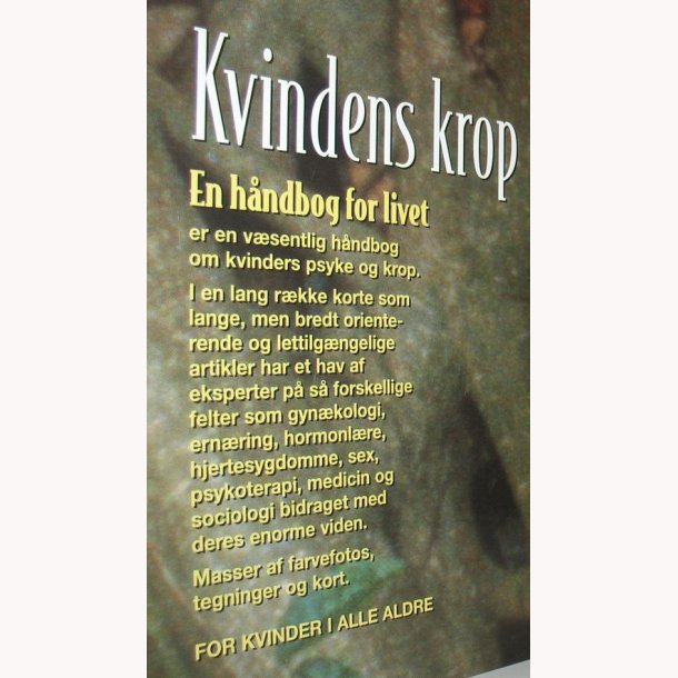 Kvindens krop - en hndbog for livet