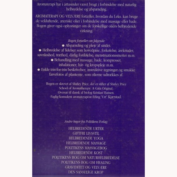 Aromaterapi og velvre