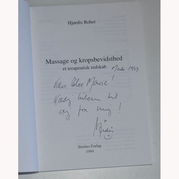 Massage og kropsbevidsthed