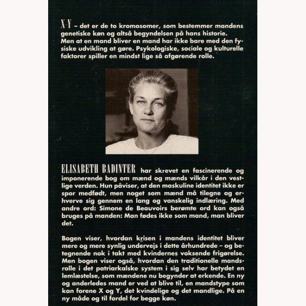 XY - eller: Hvad er en mand?