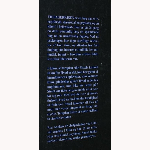 Tilbagerejsen - om forandring gennem terapi