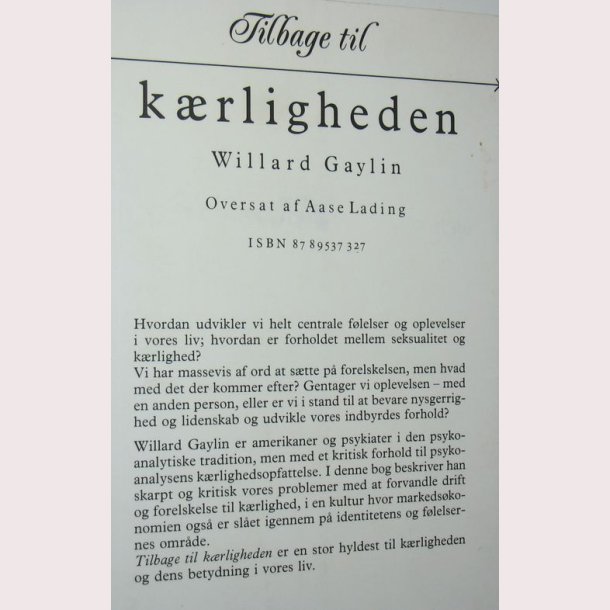 Tilbage til krligheden