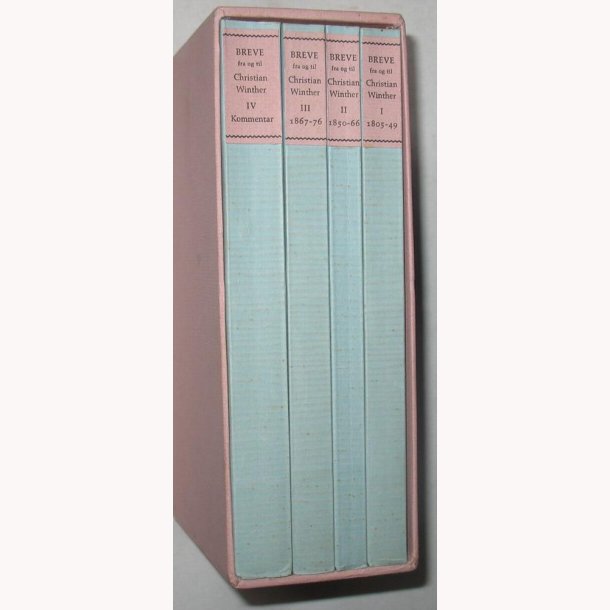 Breve fra og til Christian Winther Bind l-lV