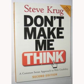 Don´t Make Me Think