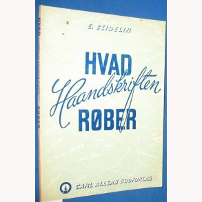 Hvad haandskriften rber