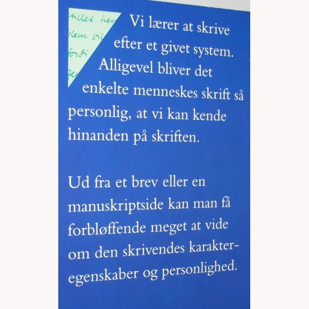 Grafologi - Hndskriftens psykologi