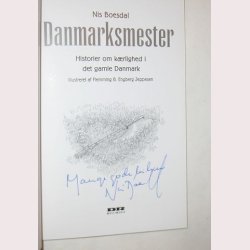 Danmarksmester - signeret
