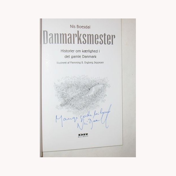 Danmarksmester - signeret