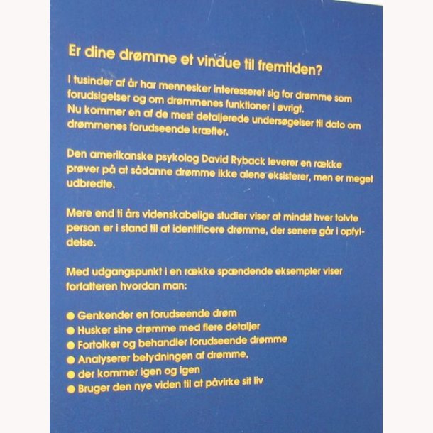 Nr dine drmme gr i opfyldelse