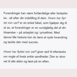 Hvem har flyttet min ost?