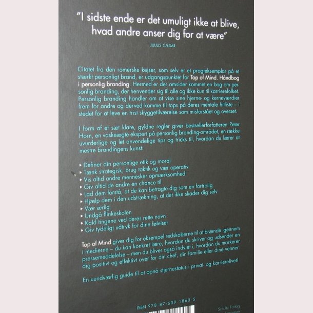 Top of Mind - personlig branding