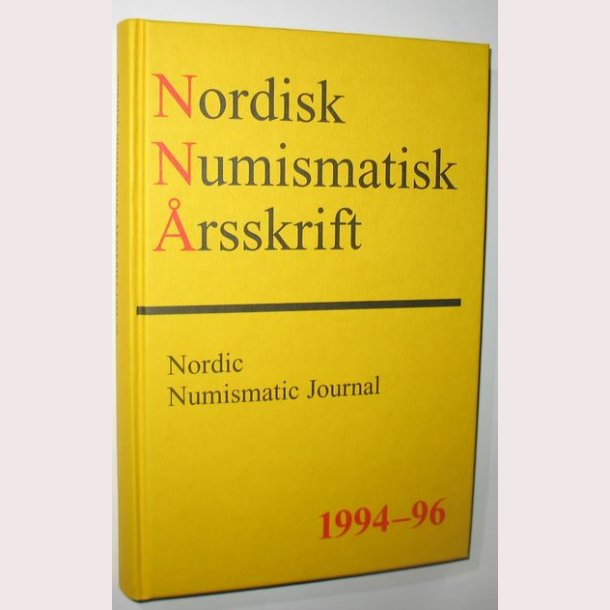 Nordisk Numismatisk rsskrift 1994-96