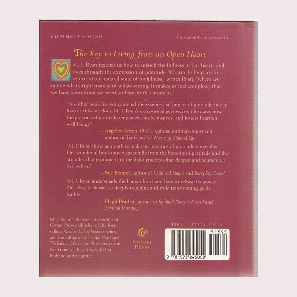 Attitudes of gratitude