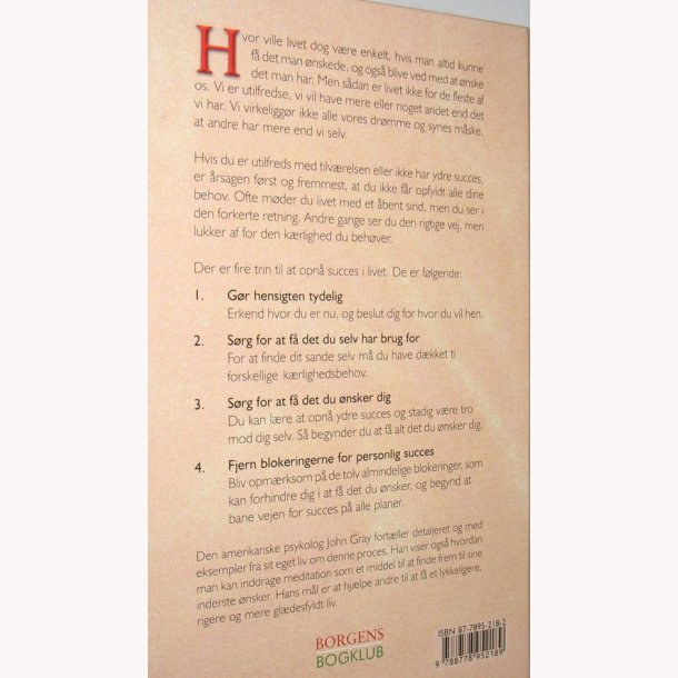 F det du nsker og nsk det du har