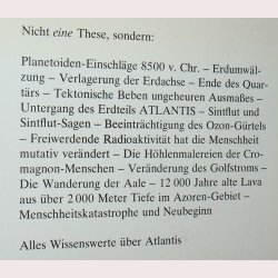 Alles &uuml;ber Atlantis. Alte Thesen - neue Forschunge
