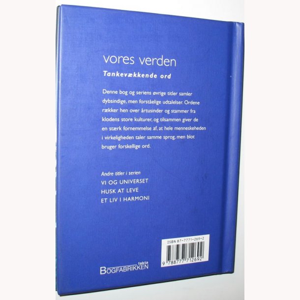 Vores verden - tankevkkende ord