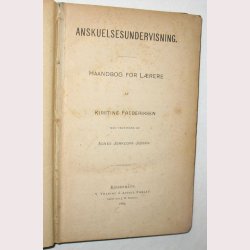 Anskuelsesundervisning - haandbog for lrere