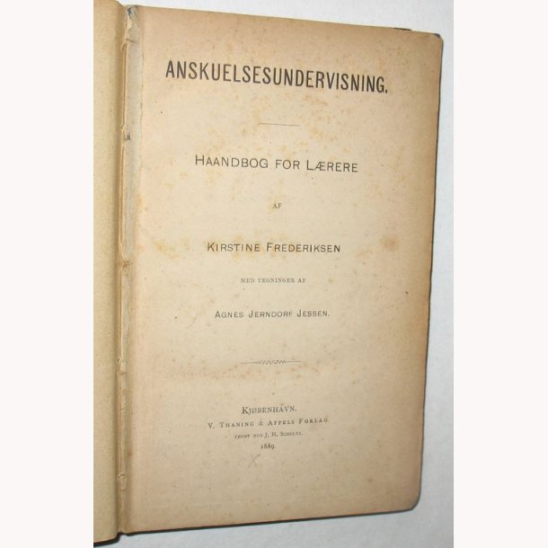 Anskuelsesundervisning - haandbog for lrere