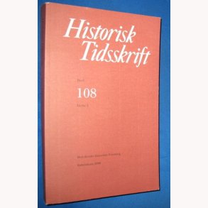 Historisk tidsskrift bind 108 hfte 2