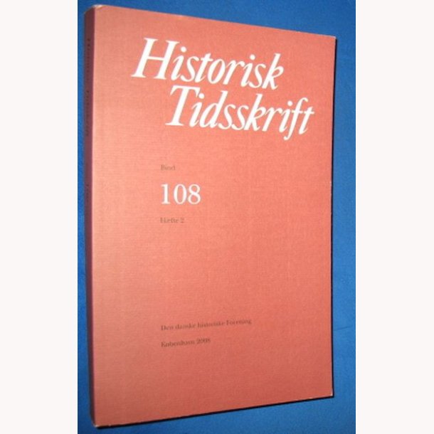 Historisk tidsskrift bind 108 hfte 2
